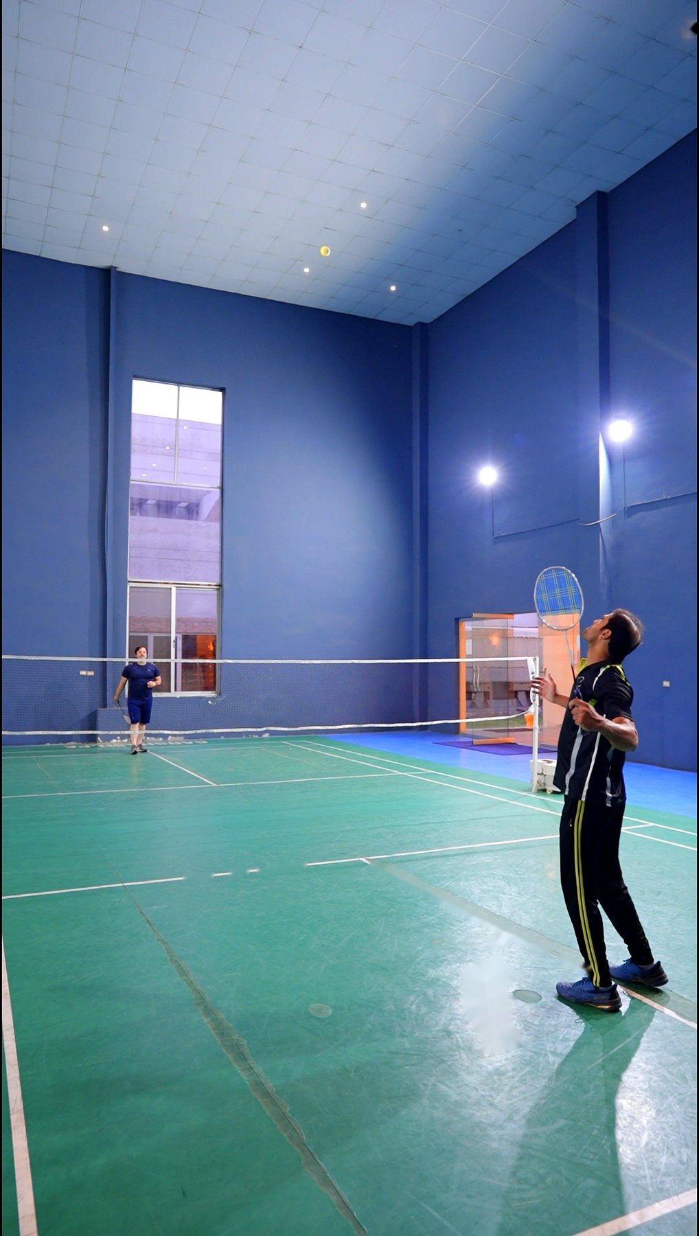 Badminton courts